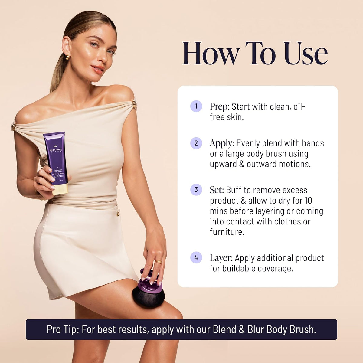 Waterproof Body Concealer Cream